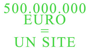 500 de milioane de euro un site