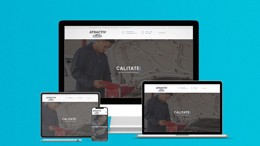 Atractiv Auto mockup