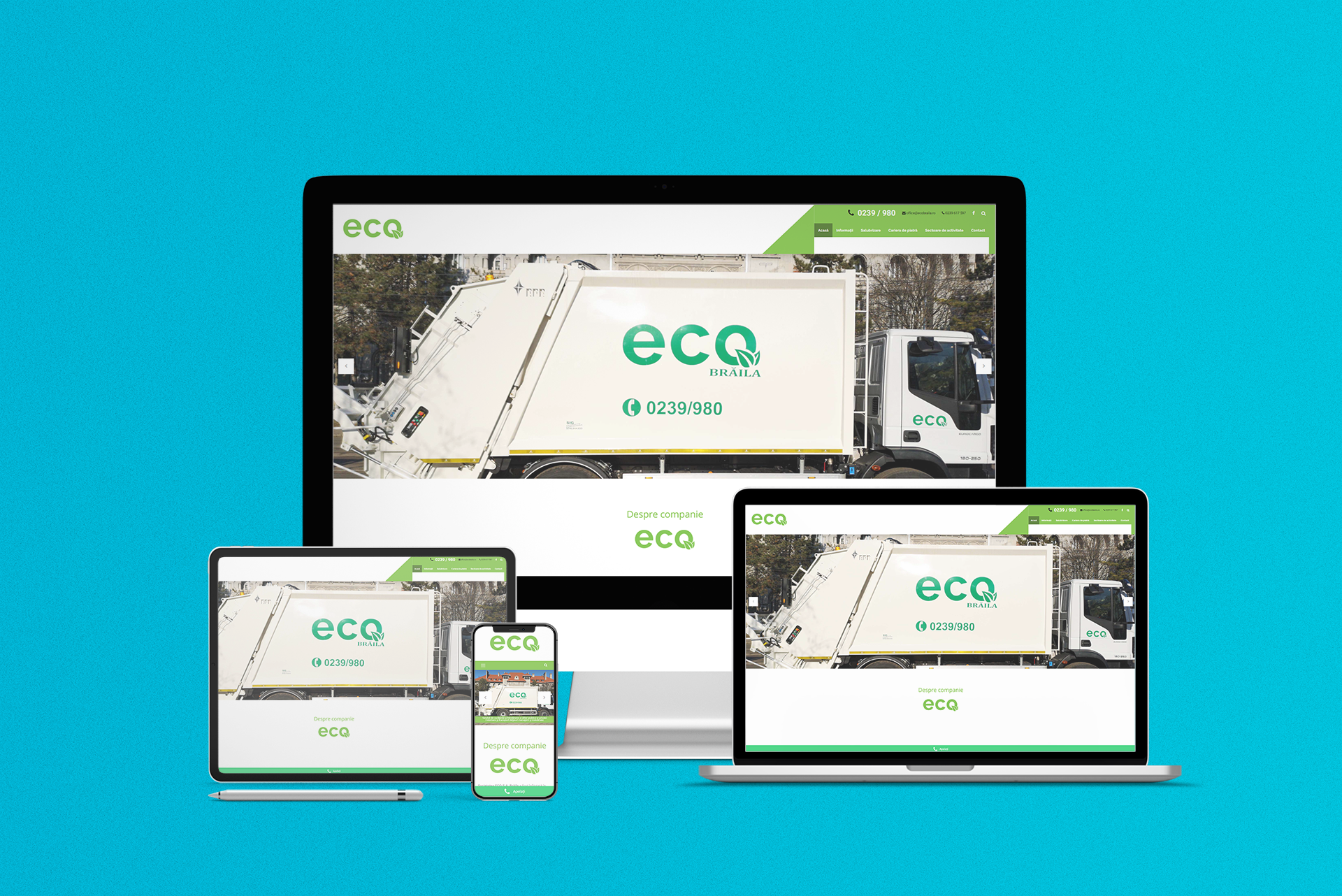 Eco Brăila mockup