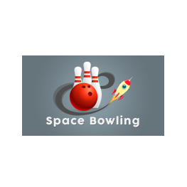 space bowling logo