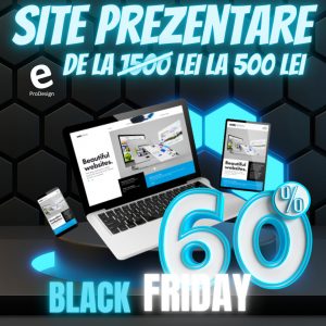 site prezentare black friday 60 % reducere