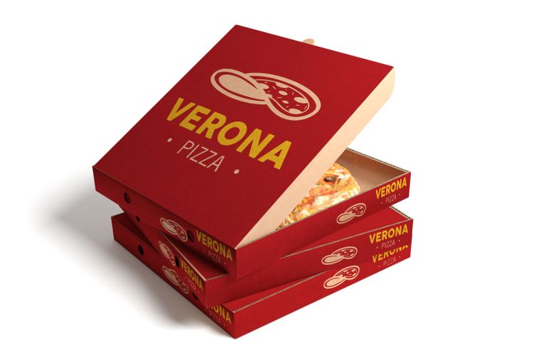 Verona Pizza – Machetare Grafică